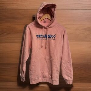 DRAKE x 21 SAVAGE Men's Pink Hoodie Size Small